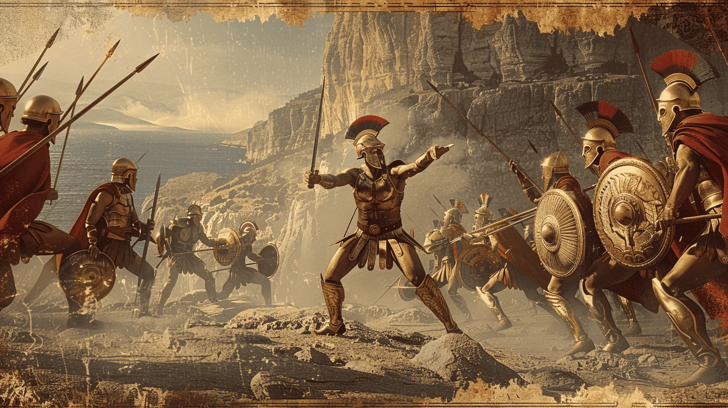 The Battle of Thermopylae and King Leonidas’ Stand: Study Guide for Understanding Ancient Greek Warfare and Heroism