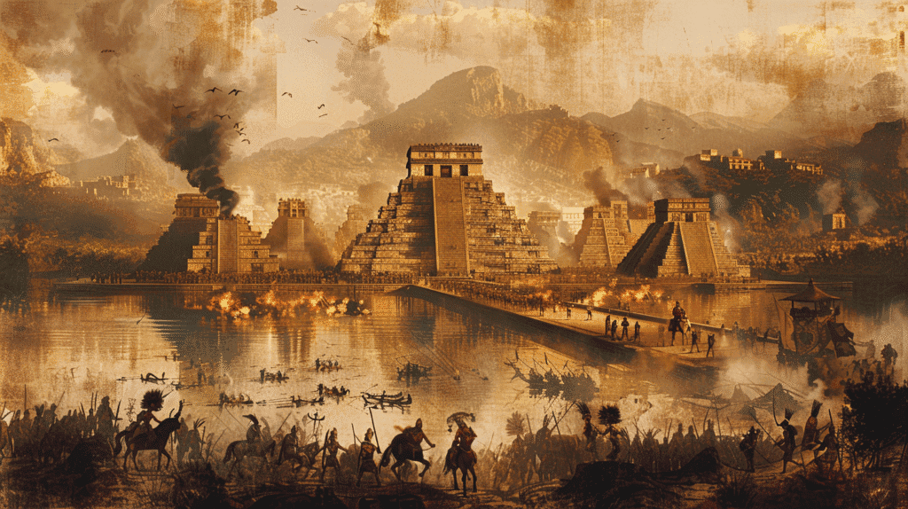 The Siege of Tenochtitlan Explained: Complete Guide to Hernán Cortés and the Fall of the Aztec Empire