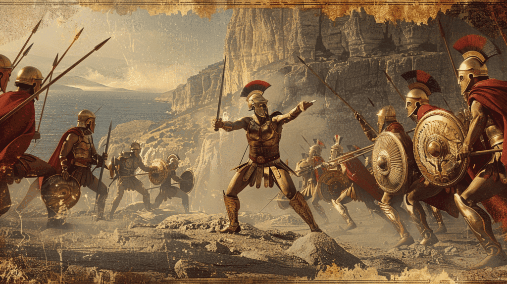 The Battle of Thermopylae and King Leonidas’ Stand: Study Guide for Understanding Ancient Greek Warfare and Heroism